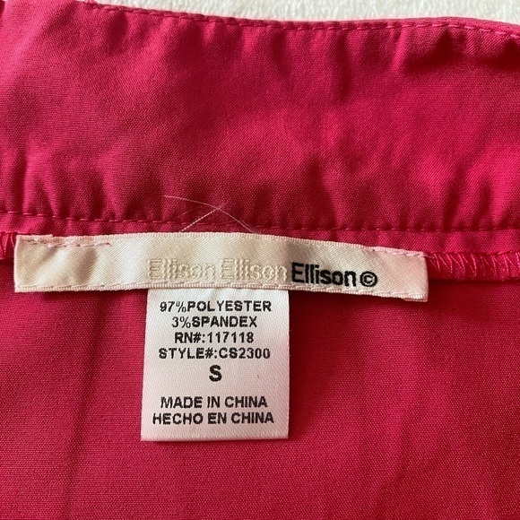 Ellison Elllison Ellison Pink Peplum Skirt Size Small - Picture 4 of 4